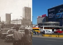 Ulica Marszałkowska wczoraj i dziś