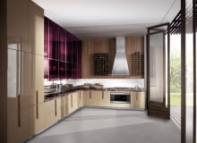 Model Barrique, projekt Rodolfo Dordoni. Projekt kuchni odwołuje się do włoskiej tradycji spotkań w gronie przyjaciół i rodziny przy winie i wyśmienitym jedzeniu. Model wyróżnia połączenie ciepłych drewnianych powierzchni z ponadczasowym szkłem i subtelnymi odcieniami brązu i szarości. Barrique posiada przestronne witryny i półki na wino oraz charakterystyczne pionowe uchwyty. Picture_10 021