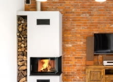 Kominek w domu pasywnym Kominek w domu pasywnym