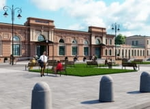 Wizualizacje Dworca Kolejowego w Białymstoku po remoncie