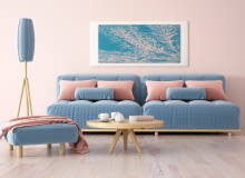 Kolor brzoskwiniowy we wnętrzach: z czym łączyć? Kolor brzoskwiniowy we wnętrzach: z czym łączyć?