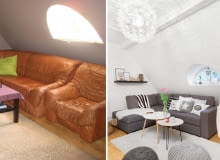 Salon przed zmiana i po niej Salon przed zmiana i po niej