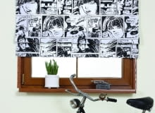 rolety, okna, tkaniny