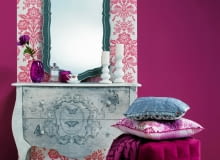 06.11.2014 Warszawa , Wnetrza , Kolor i wzor , Temat Fuksja , Sesja dla cztery katy , Stylizacja Joanna Plachecka . Fot. Michal Mutor