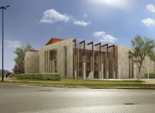 Nowy gmach sali koncertowej łódzkiej Akademii Muzycznej łódź, sala koncertowa, now biuro architektoniczne