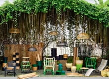 W dzikie wino zaplątani Praca uznanych designerów i lokalnych rzemiślników daje najlepsze efekty.