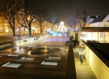 Iluminacje na Skwerze Hoovera 05.12.2008 WARSZAWA KRAKOWSKIE PRZEDMIESCIE SALON STOLICA SKWER HOOVER