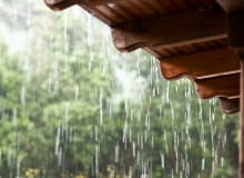 odprowadzenie deszczówki, rynny, okap dachu