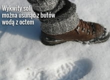Sól sypana zimą na drogi to prawdziwa klęska dla naszych butów Sól sypana zimą na drogi to prawdziwa klęska dla naszych butów