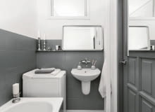 Łazienka po metamorfozie Łazienka po metamorfozie