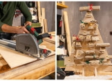 Drewniany kalendarz adwentowy - zrób to sam Drewniany kalendarz adwentowy - zrób to sam