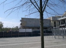 Rozbiórka modernistycznych budynków tworzących niegdyś kompleks basenów Legii