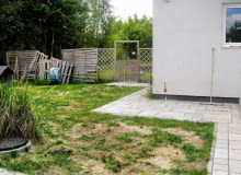 Tak było - ogród przed przebudową Tak było - ogród przed przebudową