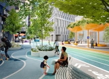 Downtown Brooklyn. Proj. BIG i WXY Downtown Brooklyn. Proj. BIG i WXY