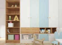 Błękitny pokoik dziecięcy Błękitny pokoik dziecięcy