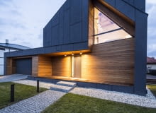 Dom nagrodzony tytułem Fasada Roku Baumit 2015 (Nagroda Internautów oraz Nagroda Jury w kategorii Budynek Jednorodzinny Nowy), Zielonki Wieś Dom nagrodzony tytułem Fasada Roku Baumit 2015 (Nagroda Internautów oraz Nagroda Jury w kategorii Budynek Jednorodzinny Nowy), Zielonki Wieś