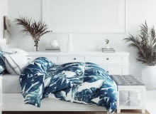 Sypialnia w stylu Hampton Sypialnia w stylu Hampton