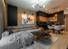 Industrialny styl na 36 metrach kwadratowych Industrialny styl na 36 metrach kwadratowych