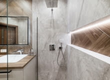 Płytki kamienne w łazience Płytki kamienne w łazience