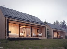 Domy w Bieszczadach Domy w Bieszczadach