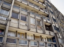 brutalizm, osiedle, londyn, architektura, robin hood gardens