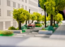 Projekt woonerfu na fragmencie ulicy Abrahama