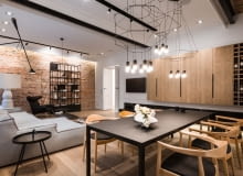 Nowoczesny meble w klasycznym wnętrzu