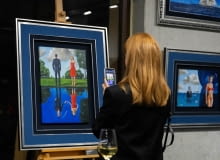 Wernisaż wystawy "Desire" Rafała Olbińskiego w Krakowie Wernisaż wystawy "Desire" Rafała Olbińskiego w Krakowie