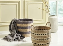 Kosz VIGIL Ś32xW27cm trawa morska Kosz VIGIL Ś32xW27cm trawa morska