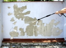 Elewację należy myć od góry na dół, najlepiej myjką ciśnieniową