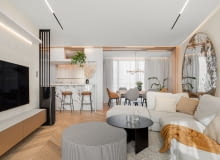 Aranżacja 120-metrowego apartamentu w Gdańsku Aranżacja 120-metrowego apartamentu w Gdańsku