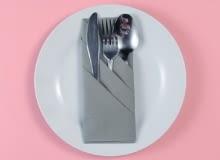 Efektowna kieszonka na sztućce Efektowna kieszonka na sztućce