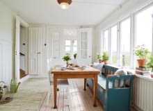 skandynawski dom, skandynawskie wnętrza, prosty dom, jasny dom, dom w stylu vintage