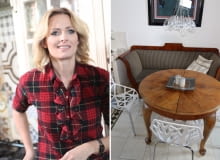 Odeta Moro pokazuje swój dom.