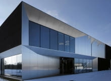 03.02.2015 Jaworzno . Budynek biurowo magazynowy przy ul. Rozwojowej . Fot. Grzegorz Celejewski / Agencja Gazeta SLOWA KLUCZOWE: Architektura