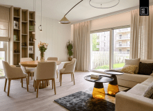 Apartament, który łączy elegancję z funkcjonalnością