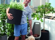 Balkon jesienią Balkon jesienią