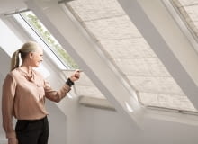 rolety, okna dachowe, poddasze