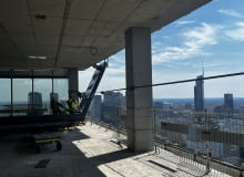 Budowa The Bridge w Warszawie