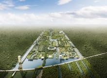 Ekologiczne, inteligentne miasto Smart Forest City Cancun. Proj. Stefano Boeri