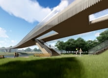 Kładka w Poznaniu. Proj.Krzysztof Janus "ARCHIMEDIA" - Pracownia Architektoniczna - Architekci & Inżynierowie z Poznania Kładka w Poznaniu. Proj.Krzysztof Janus "ARCHIMEDIA" - Pracownia Architektoniczna - Architekci & Inżynierowie z Poznania