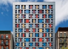 Apartamentowiec Boston Road, Alexander Gorlin Architects