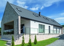 Dach kryty blachą Dach kryty blachą