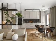Mieszkanie pokazowe w łódzkiej FUZJI - projekt Decoroom & Archicom Mieszkanie pokazowe w łódzkiej FUZJI - projekt Decoroom & Archicom