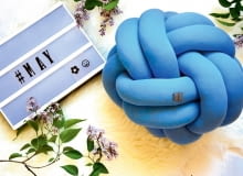 Poduszka WĘZEŁ, bawełna, 119 zł, totodesign.pl Poduszka WĘZEŁ, bawełna, 119 zł, totodesign.pl