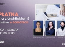 DOMOporady - bezpłatne konsultacje architektoniczne w Domotece 29.03.2025 r. DOMOporady - bezpłatne konsultacje architektoniczne w Domotece 29.03.2025 r.