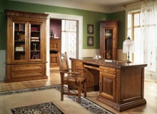 TOSKANIA, drewno i skóra (na blacie), 195 x 70 cm, wys. 78 cm Mebin, wzór TOSKANIA, drewno i skóra (na blacie), 195 x 70 cm, wys. 78 cm Mebin, wzór