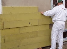 Wełna lamelowa do izolacji ścian dwuwarstwowych Wełna lamelowa do izolacji ścian dwuwarstwowych