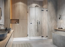 Radaway kabina prysznicowa Essenza Pro Brushed GunMetal KDJ