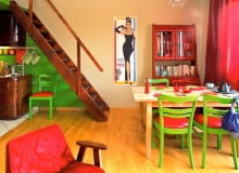 UWAGA PONOWNA PUBLIKACJA ZA ZGODA WLASCICIELI WARSZAWA URSUS MIESZKANIE WNETRZA MEBLE STYLIZACJA IZABELA OSTROWSKA FOT. RAFAL LIPSKI PUBLIKACJA CZTERY KATY NR 4 (198) - 4 2008